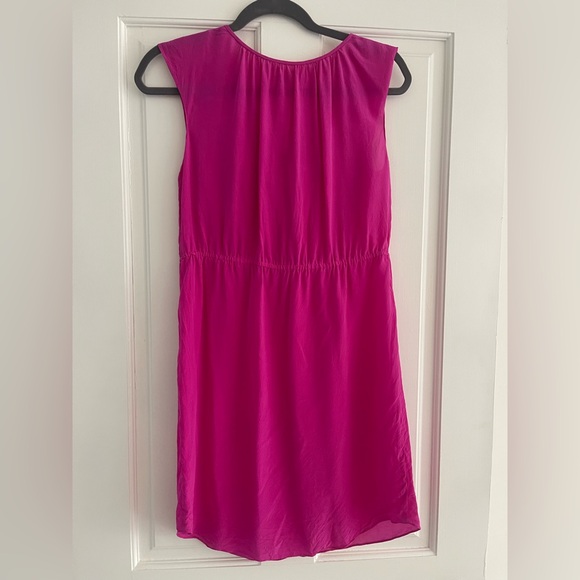 Rebecca Taylor Vibrant Pink Dress size 4 - Picture 4 of 5